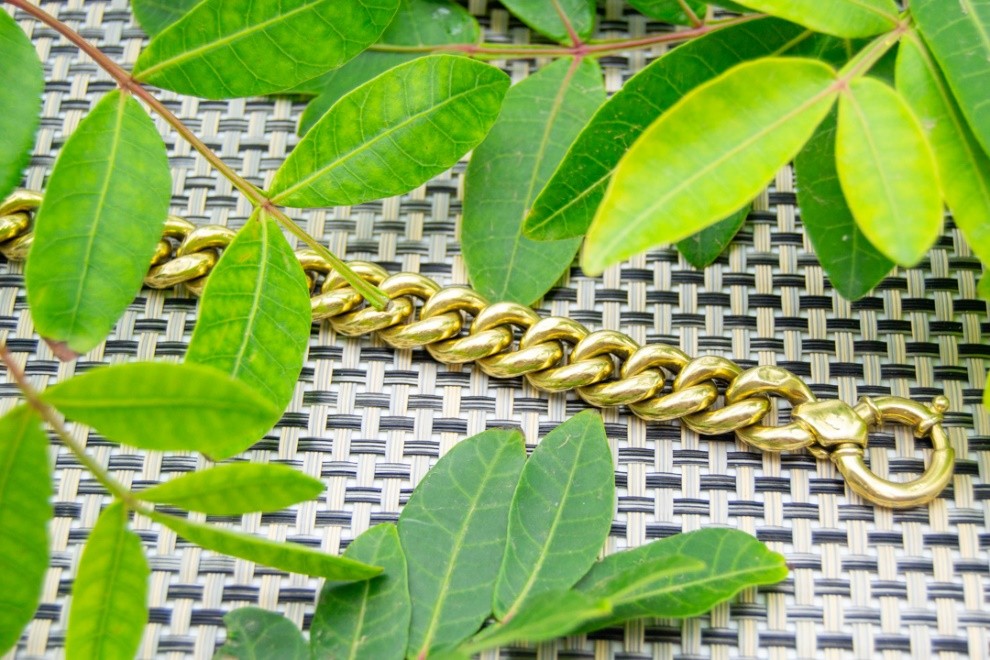 El Monte La Caja de Canarias Subasta mayo 2026 - Pulsera eslabones oro amarillo