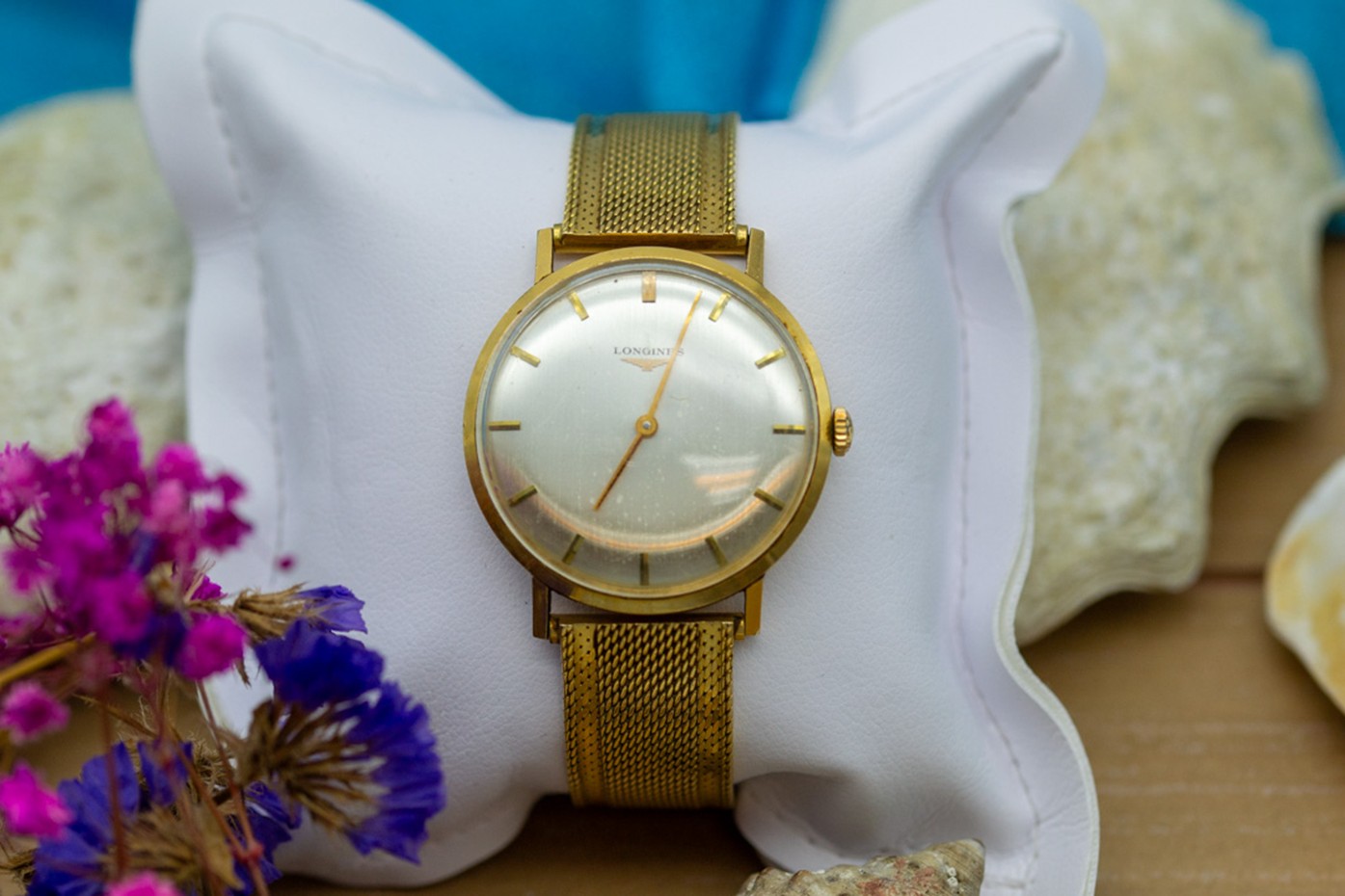 El Monte La Caja de Canarias Subasta junio 2026 - Reloj Longines oro amarillo