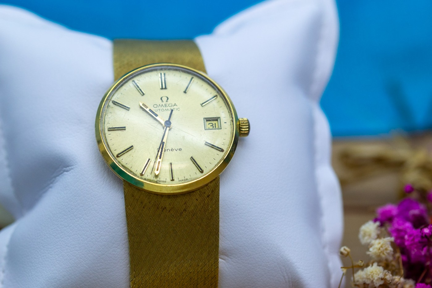 El Monte La Caja de Canarias Subasta junio 2026 - Reloj Omega oro amarillo