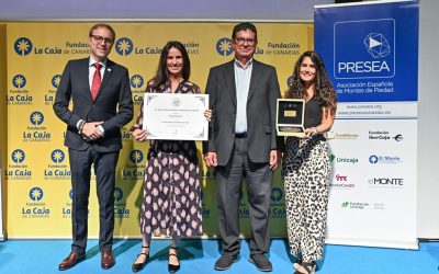 La Asociación Española de Montes de Piedad premia a la Fundación Canaria Yrichen por su labor de inclusión social